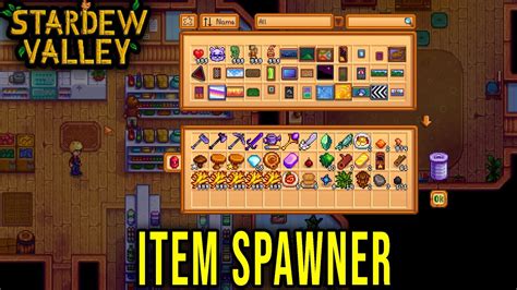 item spawner stardew valley